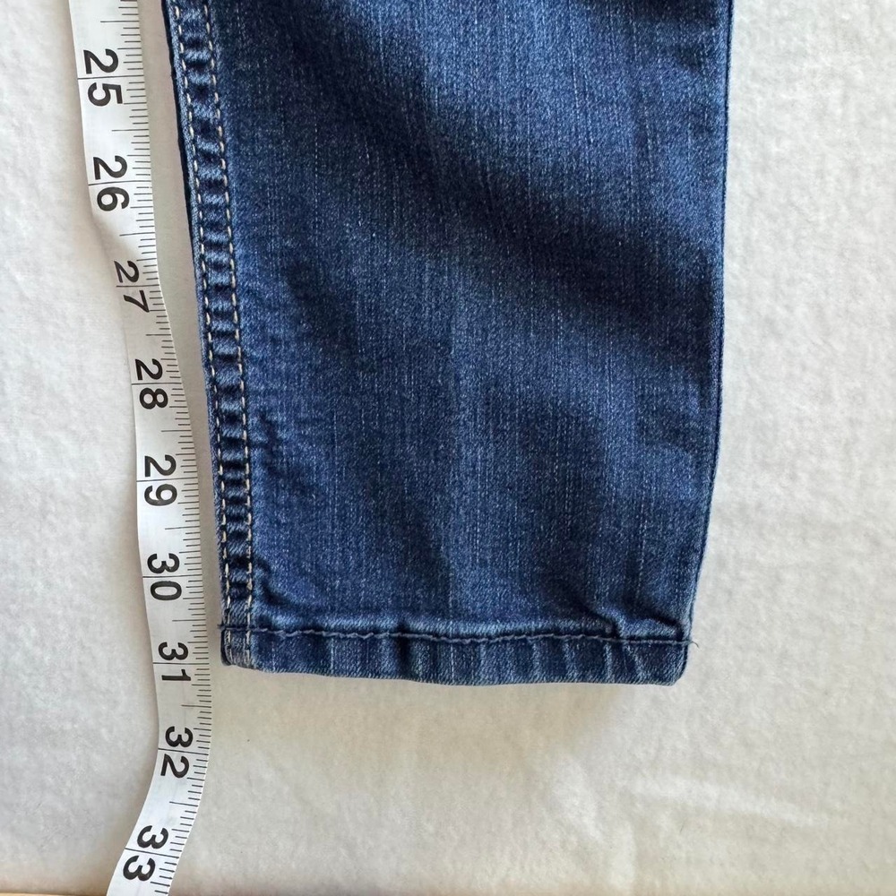 Hollister Super Skinny Jeans Womens 7L W28 L33 Medium Dark Wash Blue Long Inseam - Picture 6 of 7